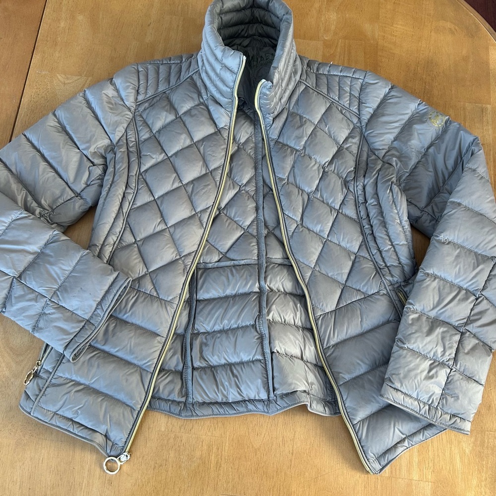 Michael Kors Small Taupe Puffer Coat